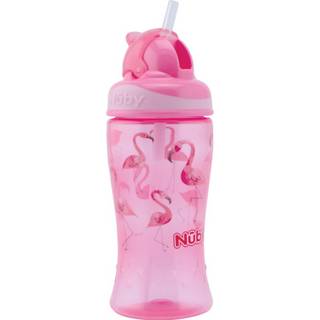 Nüby, Flip-it Sportsflaske, 12+ Mdr., Pink