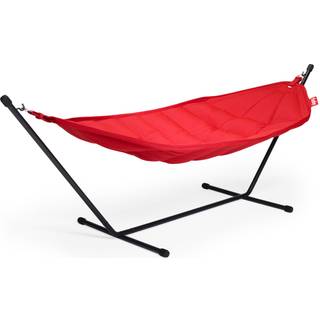 Fatboy headdemock superb rød hængekøje - sort stativ outdoor