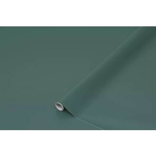 Ensfarvet Folie - Mallard Green - 67.5cm x 2m, Mat