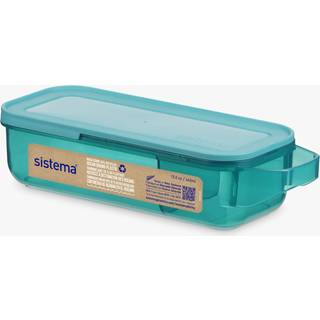 Sistema Snack and slide madkasse 430 ml - Teal stone