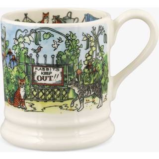 Emma Bridgewater Emma Bridgewater Cream In The Garden 1/2 Pint Mug