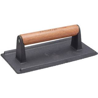 Grillpresse, 21 × 11 cm, støbejern - Kitchen Craft