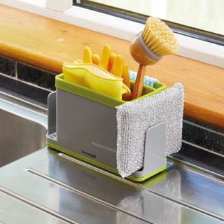 Holder til rengøringstilbehør, 12 x 19,5 x 9,3 cm - fra Kitchen Craft