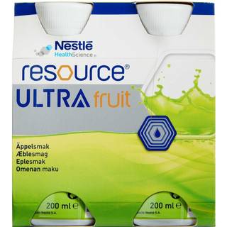 Resource Ultra Fruit Æble 4x200 ml