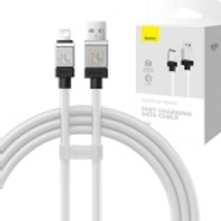 Baseus Hurtig opladningskabel USB-A til Lightning, 1m - Hvid