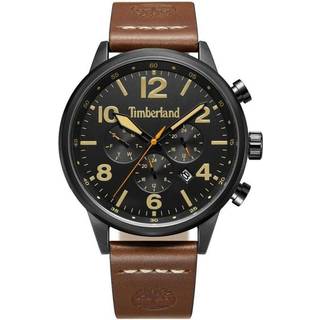 Timberland Myrtle Brown Leather Strap Watch - W76114