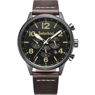 Timberland Myrtle Brown Leather Strap Watch - W76116