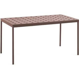 HAY - Balcony - havebord - Iron red - rød - medium - længde 144 cm
