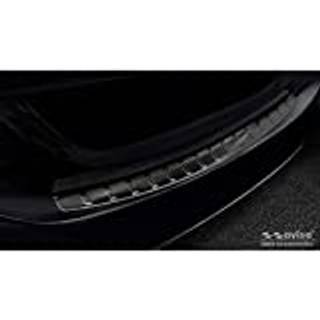 Læssekantbeskytter - Mercedes C-Klasse (W205) Sedan 2014-> Rustfrit Stål - Sort Børstet Stål