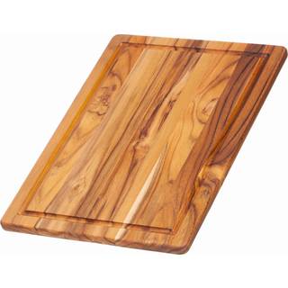 Skære- og serveringsbræt med saftrille, 40 x 27,9 cm