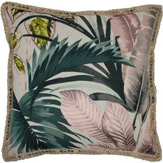 Furn furn. Pink Amazonia Botanical Polyester Filled Cushion