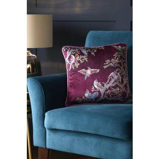 Laurence Llewelyn-Bowen Laurence Llewelyn-Bowen Pink Birdity Absurdity Filled Cushion