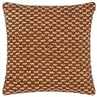 Yard Yard Pecan Brown Pecan Brown Wikka Cotton Jute Woven Cushion