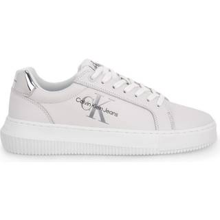 Calvin Klein White Leather Women Sneakers