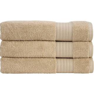 Christy Christy Natural Beige Cotton Fluffy Twist Towel