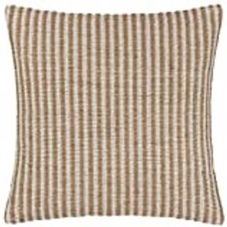 Yard Organik Stribet Bomuld Jute vævet pude45x45cm