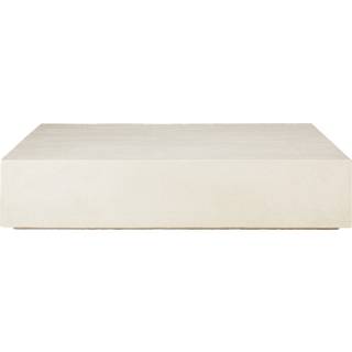 Ethnicraft - Elements Coffee Table - Microcement - Off White - Rectangular - Små borde og sideborde - Hvid - Sten