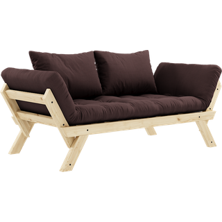 Bebop Sovesofa & Daybed Fra Karup Design i Massiv FSC Fyrretræ | Japandi - Klar lak - 715 Brown
