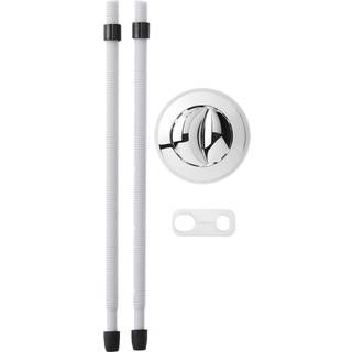 KOHLER 1266856-CP 38M Push-knap Aktuator Kit Del 1 Count (Pakke med 1) Poleret krom