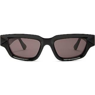 Bottega Veneta BV1250S 001 53 Solbriller Mænd Black - Black - 53mm
