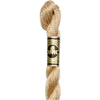 DMC 115 5-738 Pearl Cotton Thread Meget let solbrun st?rrelse 5