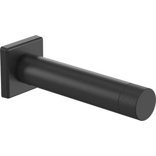 National Hardware N830-526 Reed Door Stop 3 """" Matte sort med mat sort tip 1 t?lling (pakke p? 1)