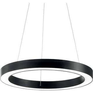 Ideal Lux hængelampe Oracle, sort, 3.000 K, Ø 50 cm
