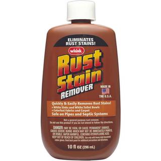 Whink 01081 10 oz Rustpletfjerner - Fjerner hurtigt rustpletter fra hvide håndvaske, toiletter, stoffer og tæpper