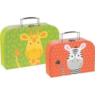Kuffert, Zebra og Giraf (sæt)