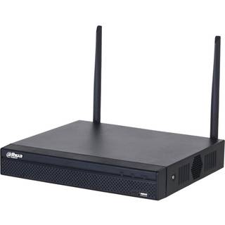 Dahua Netzwerkvideorecorder NVR NVR1104HS-W-S2 mit 4 IP Kanälen professioneller IP Recorder - schwarz