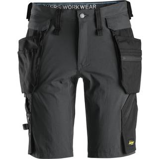 Snickers Shorts koksgrå/sort str.56