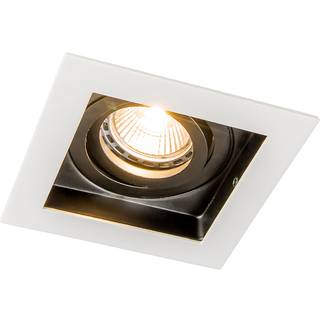 Smart indbygget spotlight hvid inkl. WiFi GU10 justerbar - Carree