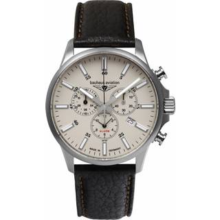 Bauhaus 2880-5 Herrenuhr Aviation Chrono Titanium 42mm 10ATM