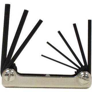 Eklind 20812 Steel Handle Fold-up Hex Key Allen Wrench-8pc S?t SAE Inch St?rrelser 3/32-1/4