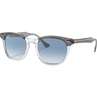 Ray-Ban RB2298F Asian Fit HAWKEYE 13553F 54 Solbriller Mænd Krystalklar - Grey On Transparent - 54mm