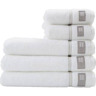 Lexington Hotel Collection Håndklæde White/ Beige 70x130 cm