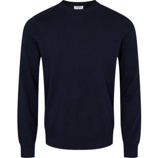 Filippa K Cotton Merino Basic Sweater Navy