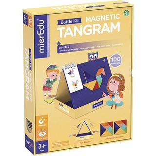 mierEdu - Magnetisk Tangram - Duel sæt - Fra 6 år