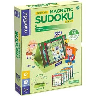 mierEdu - Magnetisk Sudoku - Duel sæt (begynder) - Fra 4 år