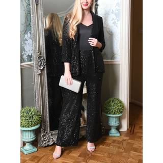 Yumi Pailletblazer med lommerEU 42 (UK 14)
