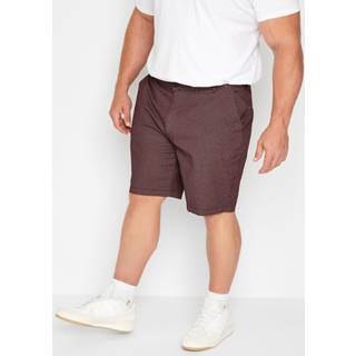 BadRhino Big & Tall BadRhino Big & Tall Red Stretch Chinos Shorts