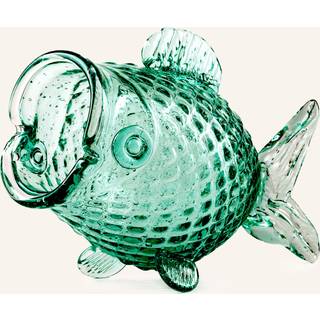 POLSPOTTEN Decorative Objects - 'Fat Fish' jar in Transparent Glass