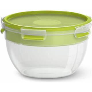 EMSA CLIP & GO - food storage container - green clear - 2.6 L