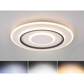 LED-loftslampe Jora rund med fjernbetjening, Ø 60 cm