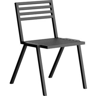 NINE 19 Outdoors Stacking Udendørsstol 2 Stk. Sort