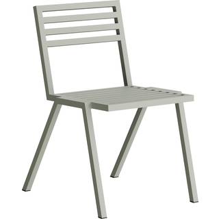 NINE - 19 Outdoors - Stacking Chair Set of 2, Grey - Udendørs spisebordsstole - Butterfield Brothers - Grå - Metal
