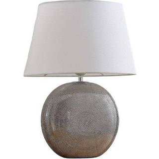 Lindby Florentino bordlampe, 49 cm, keramik, tekstil