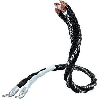 Inakustik Referenz LS-204 Micro AIR single-wire højttalerkabel med spade stik terminering, stereo sæ