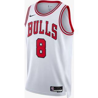 Chicago Bulls Association Edition 2022/23 Nike Dri-FIT NBA Swingman-trøje til mænd - hvid - L