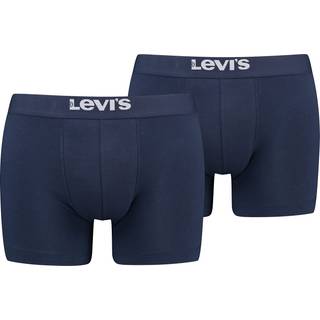 Levis 2-pak Men Solid Basic Boxer Brief - Navy-2 - XX-Large * Kampagne *